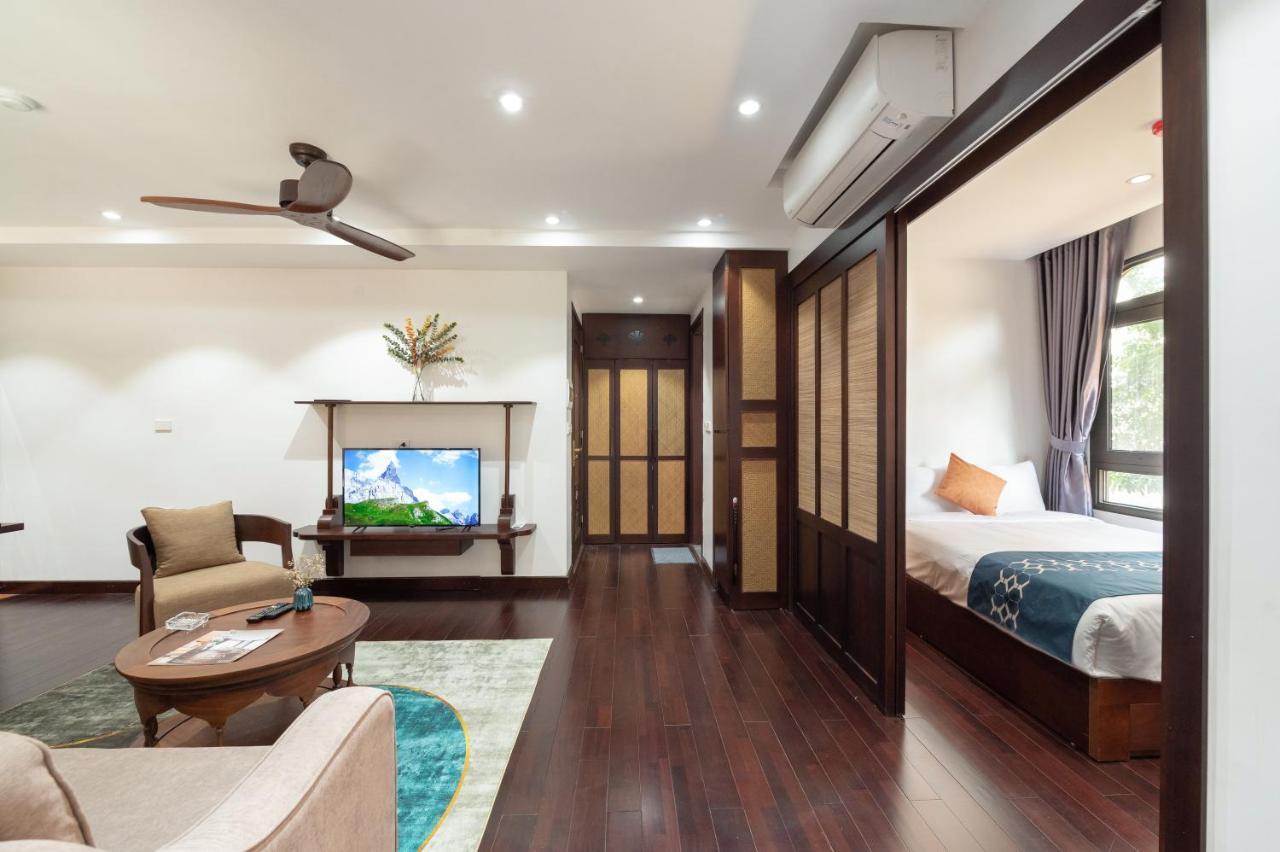 Flesta Doi Can Serviced Apartment Hanoi Exteriör bild